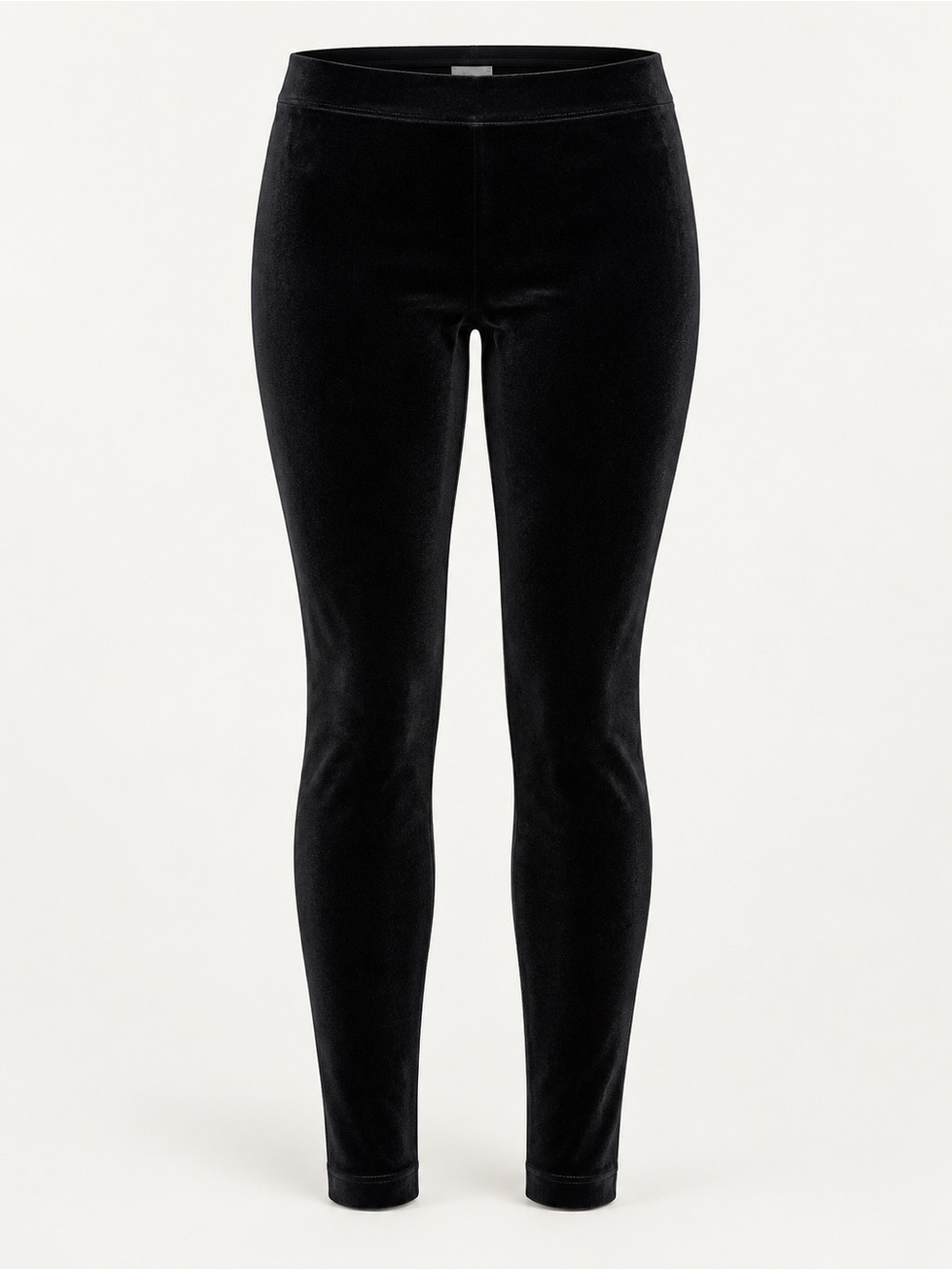 Old Navy Black Velvet Ponte Leggings